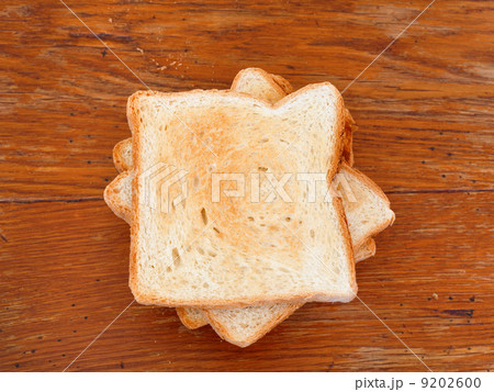 stack of freshly prepared toasts 9202600