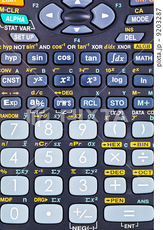scientific calculator with many mathematical functions 9203287