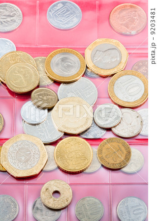 numismatics album with different coins numismatics album with different coins 9203481