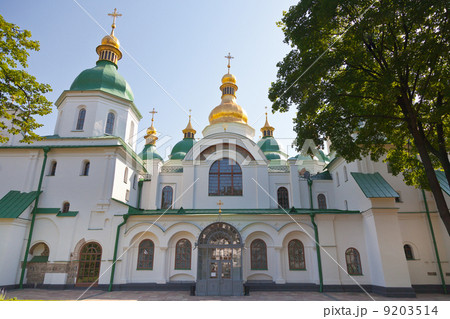 entrance in Saint Sophia Cathedral in Kiev 9203514