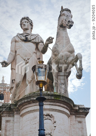 Statue on piazza del Campidoglio in Rome 9204085