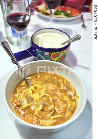 italian soup with pasta and beans italian soup with pasta and beans 9204093