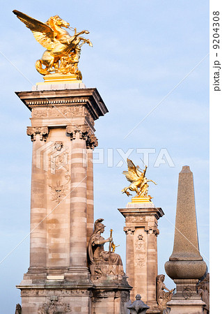 Pont Alexandre iii in Paris Pont Alexandre iii in Paris 9204308