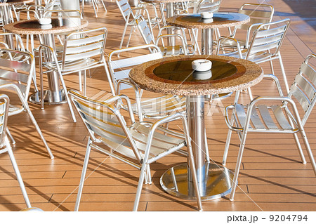 tables with ashtrays in outdoor bar tables with ashtrays in outdoor bar 9204794