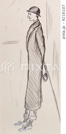 English gentleman in a long coat English gentleman in a long coat 9216107