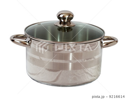 cooking saucepan. Isolated on white 9216614