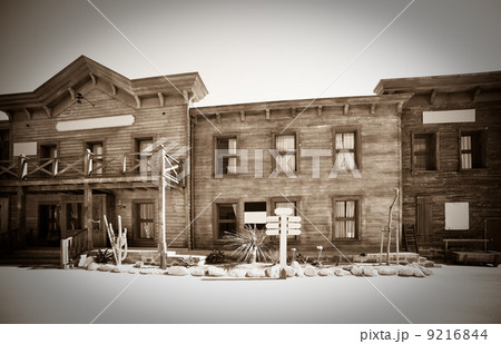 Wild west town 9216844