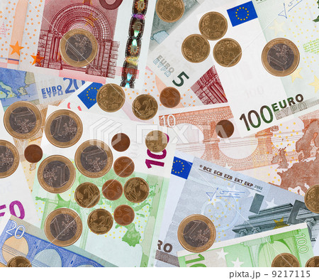 Background of euro banknotes Background of euro banknotes 9217115
