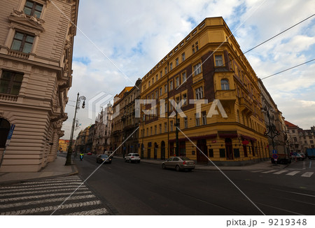 Street in Prague, Czechia Street in Prague, Czechia 9219348