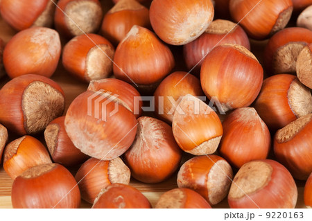 Background of hazelnuts 9220163