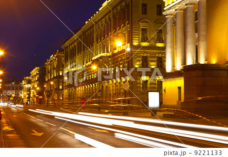 View of St. Petersburg in night View of St. Petersburg in night 9221133