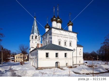 Cathedral at Vyazniki in winter. Russia Cathedral at Vyazniki in winter. Russia 9221196