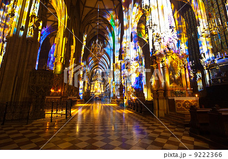 Interior of St. Stephen's Cathedral. Vienna Interior of St. Stephen's Cathedral. Vienna 9222366