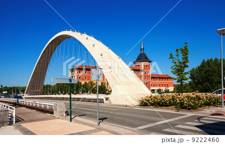 Bridge over Arga river. Pamplona Bridge over Arga river. Pamplona 9222460