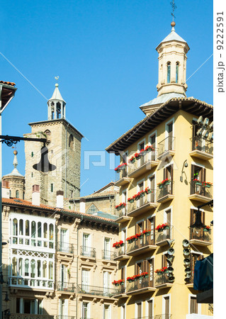 street Pamplona. Navarre 9222591