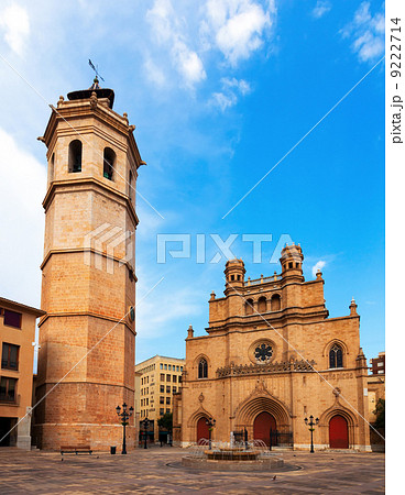 Fadri tower and Gothic Cathedral at Castellon de la Plana 9222714