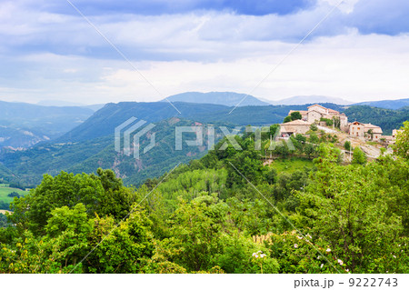 village in Pyrenees. Seniu, Huesca 9222743
