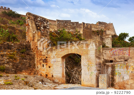 Gate at abandoned castle of Sagunto Gate at abandoned castle of Sagunto 9222790