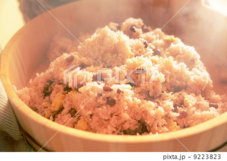 お赤飯　栗入りおこわ　栗　赤飯 9223823