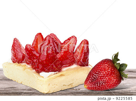 closeup of tasty dessert with summer fruits 9225585