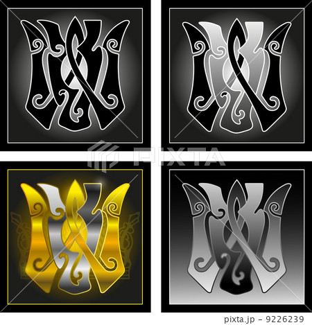 Monogram v, w 9226239