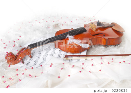 Violin and notes Violin and notes 9226335