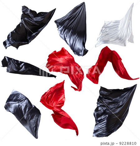 collection curly pieces of cloth collection curly pieces of cloth 9228810