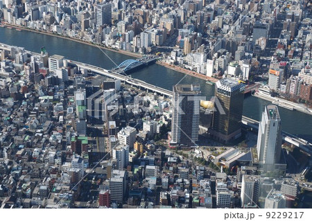 東京スカイツリー内から見た東京風景 東京スカイツリー内から見た東京風景 9229217