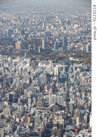 東京スカイツリー内から見た東京風景 東京スカイツリー内から見た東京風景 9229218