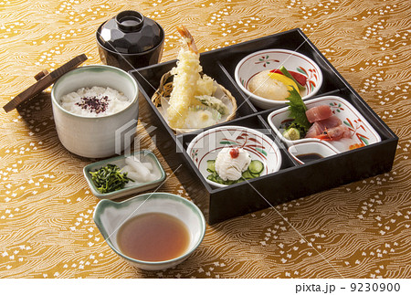 松花堂 和食 日本料理 イメージ素材 松花堂 和食 日本料理 イメージ素材 9230900