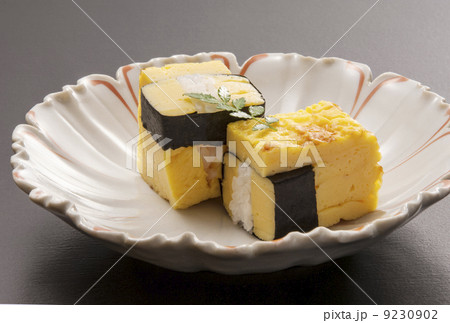 玉子寿司　たまごにぎり　イメージ素材 9230902