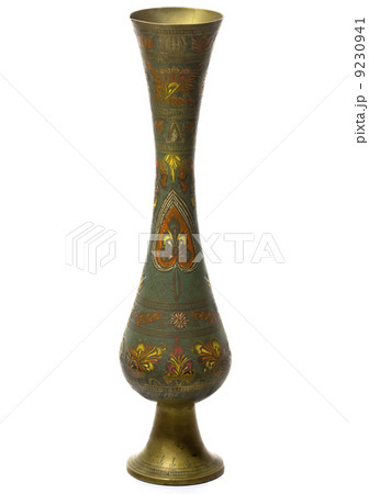 metal vase with an ornament metal vase with an ornament 9230941