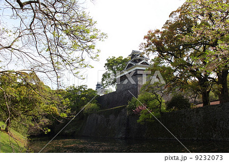 熊本城・備前堀と飯田丸五階櫓 9232073