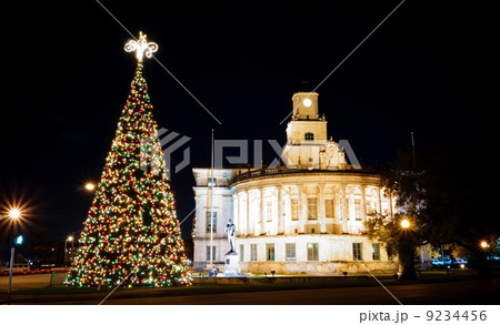 アメリカ　フロリダ州　コーラルゲーブルズのクリスマス 9234456