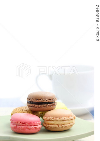 Macaron isolated in white background Macaron isolated in white background 9236842