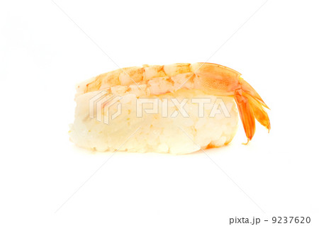 Shrimp sushi isolated on white background Shrimp sushi isolated on white background 9237620