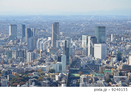 渋谷方面の俯瞰 9240155