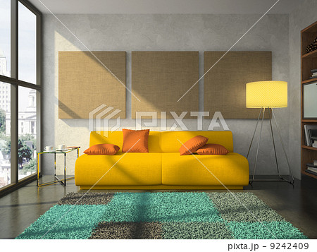 View on the comfortable living-room 9242409