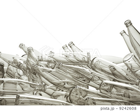 stream or flow of Empty bottles for water or beer stream or flow of Empty bottles for water or beer 9242608