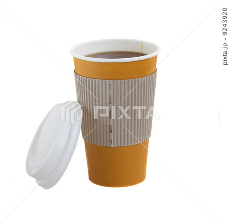 open take away coffee with cap 9243920