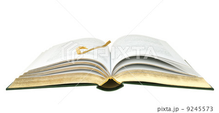 open book isolated on white background 9245573