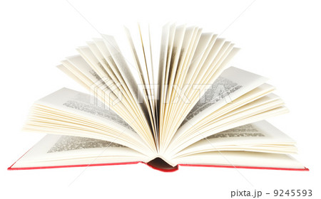 open book isolated on white background 9245593