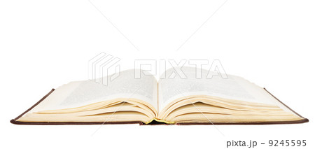 open book isolated on white background 9245595