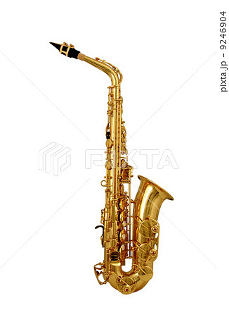 Saxophone isolated on white Saxophone isolated on white 9246904