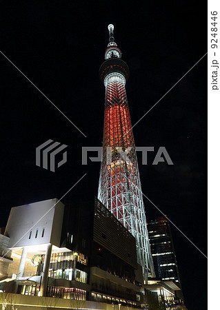 東京スカイツリー クリスマスカラー 東京スカイツリー クリスマスカラー 9248446