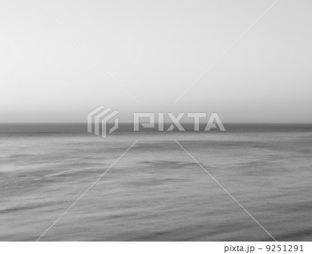 The ocean view from the coast at Big Sur on the California coastline.  9251291