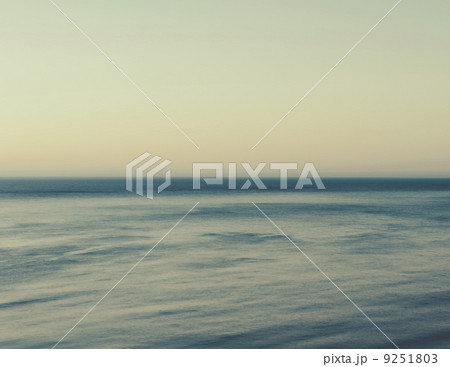 The ocean view from the coast at Big Sur on the California coastline.  9251803