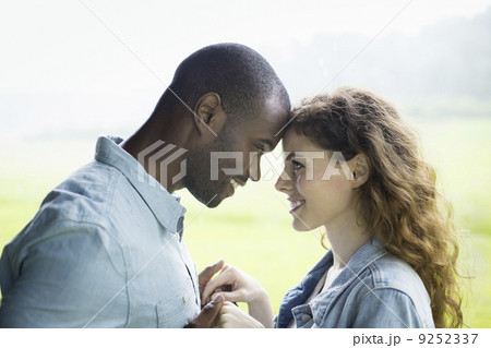 A young man and woman, a couple. 9252337