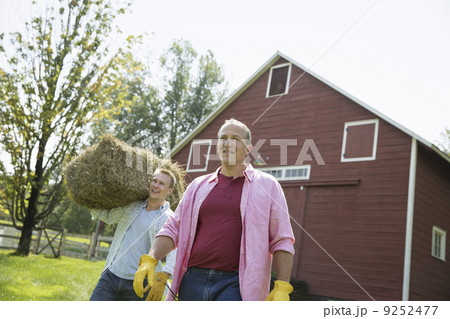A family summer gathering at a farm. A shared meal, a homecoming. A family summer gathering at a farm. A shared meal, a homecoming. 9252477