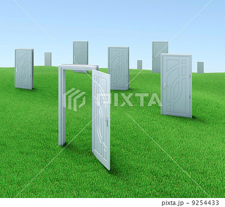 Mysterious doors Mysterious doors 9254433